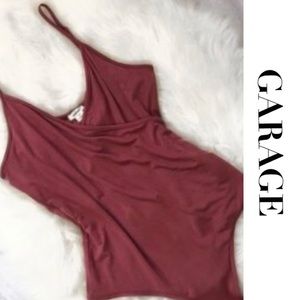 GARAGE Wrap Cami Bodysuit